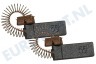 Siemens Stofzuiger 220702 Koolborstel 3x1,1x0,6cm voor ES motor
