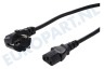 Universeel BME718 Netvoedingskabel C13, 230V, 10 Amp, 3x0.75mm2, 5.0 Meter