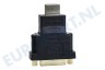 Easyfiks Verloopstekker, HDMI A Male - DVI Female