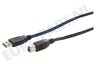 Easyfiks USB Aansluitkabel 3.0 A Male - USB 3.0 B Male, 1.5 Meter