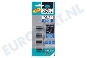 Bison 6306555  Vulmiddel 2-Componenten kneedmassa geschikt voor o.a. Kombi stick, 4 porties