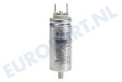 Bauknecht 481212118144 Wasdroger Condensator 10 uf geschikt voor o.a. TRKK6211, TRAK6440, AWZ321
