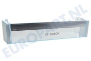 Bosch 704760, 00704760 Koelkast Flessenrek Transparant 470x120x100mm geschikt voor o.a. KGE36AL40, KGE39AI40
