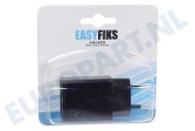 Epson 50042826 USB oplader 230V 2,1A/5V 2-poort zwart geschikt voor o.a. Universeel USB