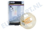 Calex  473882 Globe G80 LED lamp Flexible Filament Gold E27 Dimbaar geschikt voor o.a. E27 4W 200lm 2100K Dimbaar