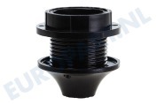 Universeel 0032017  Lamphouder E27 60W zwart geschikt voor o.a. Fitting met ring