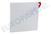 ETM 0147688  Plafondplaat Plaat vierkant -wit- geschikt voor o.a. 10x11 cm