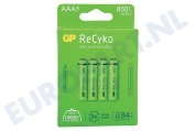 12085AAAHCE-C4 LR03 ReCyko+ AAA 850 - 4 oplaadbare batterijen