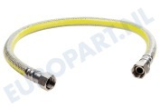 Easyfiks SM519  Gasslang Rubber flexibel voor los staande apparaten geschikt voor o.a. Gastec 80 cm met koppelingen