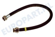 Universeel 404666 Fornuis Gasslang Rubber flexibel voor losse apparaten geschikt voor o.a. Gastec 40 cm met koppelingen