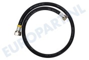 Easyfiks SM2053  Gasslang Rubber flexibel voor los staande apparaten geschikt voor o.a. Gastec 100 cm met koppelingen