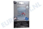 Smartwares  1002980 RMAG4 Rookmelder magnetische montagekit 7 cm geschikt voor o.a. Geschikt voor bijna alle standaard rookmelders