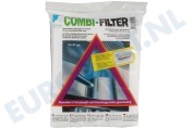 No brand HC44CG50AA Afzuigkap Filter koolstof -zwart- dik geschikt voor o.a. combi-filter
