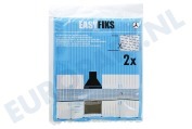 Easyfiks EasyfiksHI125UPN25CA Afzuigkap Filter wasemkap -plat + verz.klr geschikt voor o.a. 570x470mm
