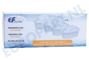 Eurofilter 208885 Waterkan Waterfilter Filterpatroon 4-pack geschikt voor o.a. Brita Maxtra