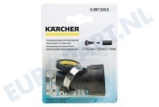 Karcher  69973590 6.997-359-0 Connector 3/4"en 1" afvoerslang met terugslagklep geschikt voor o.a. 3/4", 1"