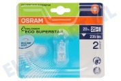 Osram 4008321945136  Halogeenlamp Halopin Eco Superstar geschikt voor o.a. G9 20W 230V 2700K 235lm