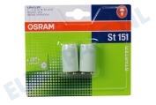Osram 4050300092638  Starter Dulux L 18 w geschikt voor o.a. L 4, 6, 8, 15, 18, 20 22W