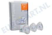 Ledvance  4058075486010 Smart+ WIFI Spot GU10 Reflectorlamp 5W 3 Pack geschikt voor o.a. GU10, 5W, 2700K, Dimbaar
