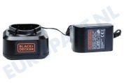 Black & Decker 9059225901 90592259-01  Lader Accu lader geschikt voor o.a. EGBL108, GKC108