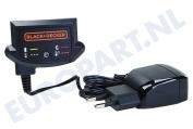 Black & Decker N494098  Laadadapter Oplader electrisch gereedschap geschikt voor o.a. BDCDD12, BL186, BDCD18