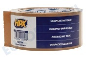 HPX  VB5066 Verpakkingstape Bruin 50mm x 66m geschikt voor o.a. Verpakkingstape, 50mm x 66 meter
