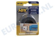 HPX ZF2001 Zip Fix  Klittenband Haak + Lus 20mm lengte 1 meter geschikt voor o.a. Zip Fix, 20mm, lengte 1 meter