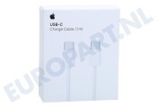 Apple  MUF72ZM/A Apple MUF72ZM/A USB-kabel 1 m USB C Wit geschikt voor o.a. 1 meter, Wit
