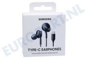 Samsung SAM10321PK EO-IC100BBEGEU Samsung In-Ear  Headset Type C Zwart geschikt voor o.a. Hoofdtelefoon, afstandsbediening