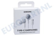Samsung SAM10320PK EO-IC100BWEGEU Samsung In-Ear  Headset Type C Wit geschikt voor o.a. Hoofdtelefoon, afstandsbediening