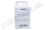Samsung  SAM10315PK EP-DA705BWEGWW USB-C naar USB-C Kabel, 1 Meter, Wit geschikt voor o.a. laden en gegevensoverdracht
