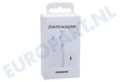 Samsung  SAM10332PK EP-TA800NWEGEU Samsung USB-C Travel Adapter, Wit geschikt voor o.a. USB-C