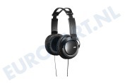 JVC HARX330E HA-RX330-E Full Size Stereo  Hoofdtelefoon Zwart geschikt voor o.a. Zwart met 2,5 meter snoer