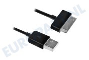 Ewent  EW9907 USB datakabel voor Samsung 30 pins geschikt voor o.a. Samsung Galaxy Tab, Tab 2 10.1, Tab 2 8.9