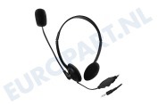 Ewent EW3552 Multimedia microfoon met noise cancelling geschikt voor o.a. Spraakopnames, videogesprekken