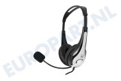 Ewent  EW3562 Stereo headset met microfoon en volumeregeling geschikt voor o.a. Muziek luisteren, games spelen, bellen