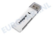 Integral INCRSDMSDRP  Cardreader USB 2.0 Kaartlezer geschikt voor o.a. SD, SDHC, SDXC, MicroSD