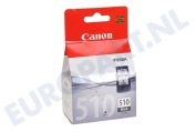 Canon CANBPG510 PG 510  Inktcartridge PG 510 Black geschikt voor o.a. MP240, MP260, MP480