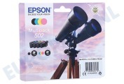 Epson Epson printer EPST02V640 Epson 502 Multipack geschikt voor o.a. XP5100, XP5105, WF2860DWF, WF2865DWF