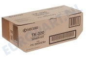 Kyocera 1857667 Kyocera printer Tonercartridge TK-320 geschikt voor o.a. FS3900DN
