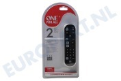 One For All URC6820 URC 6820 Universele  Afstandsbediening Zapper+ geschikt voor o.a. TV, LCD, SAT, PLASMA, CABLE, DVB-T, STB