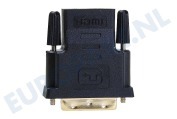 Easyfiks  Verloopstekker, HDMI A Female - DVI Male geschikt voor o.a. Verloopstekker