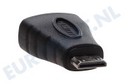 Easyfiks  Verloopstekker, HDMI A Contra Female - Mini HDMI C Male geschikt voor o.a. Verloopstekker