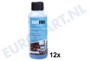 Easyfiks Espresso Melkleidingreiniger 250 ML x 12st geschikt voor o.a. Koffiezetters, Espresso-apparaten