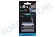 Braun Scheerapparaat 4210201076520 40B CoolTec 40B scheercassette geschikt voor o.a. Cassette Cooltec