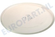 Daewoo 3517203600  Glasplaat Draaiplateau 25.5cm geschikt voor o.a. KOR616TOS KOC63A5, KOR-63A5