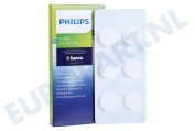 Philips  CA6704/10 Ontvettingstabletten Koffieolie geschikt voor o.a. Philips en Saeco machines