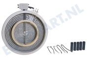 Philips/Whirlpool Kookplaat 481231018895 Kookzone geschikt voor o.a. ETPS6640, ECB6740, AKT810