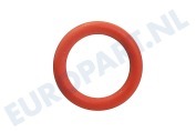 Senseo 996530059399  O-ring Siliconen, rood DM=13mm geschikt voor o.a. SUB018