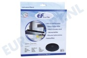 No brand 9029793594 Afzuigkap Filter Aktief Koolstof filter rond geschikt voor o.a. EFF 57
